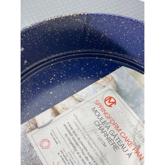 Master Class Springform Premium Bakeware Cake Pan 9" Non-Stick Heavy Duty Steel - Picture 6 of 6